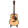 Miniature Wooden Guitar Model High Simulation Electric Guitar Mini Musical Instrument with Stand