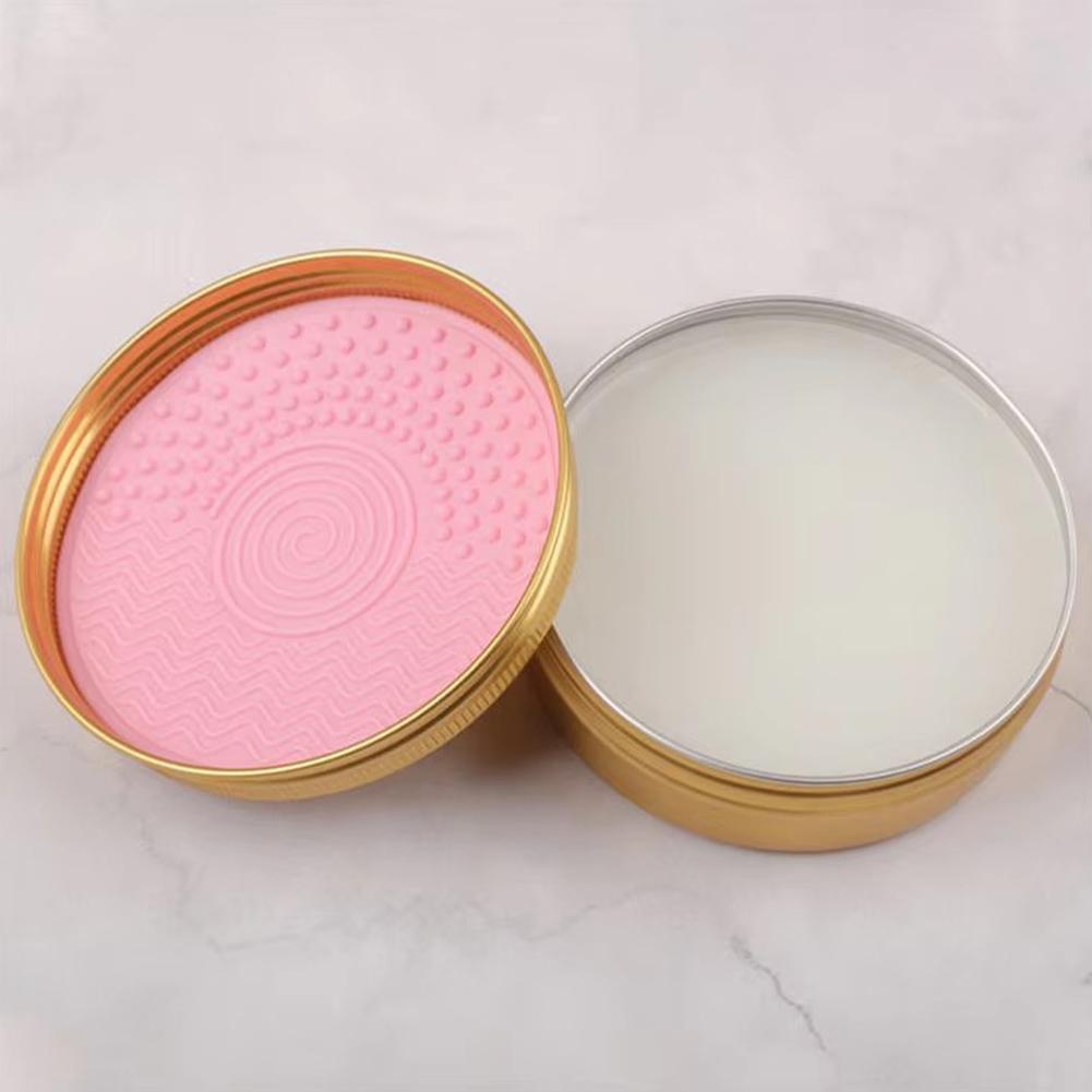 Makeup Brushes Cleaner Shampoo Soap Solid Brush Cleaning And Bar Cosmetic Brush Removes Dirty Cleaning Soap Color Stain Pad