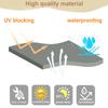 Shade Sail, Waterproof Outdoor Garden Patio Party Sun Awning, Triangular Canopy 98% UV Blocking with Free Rope