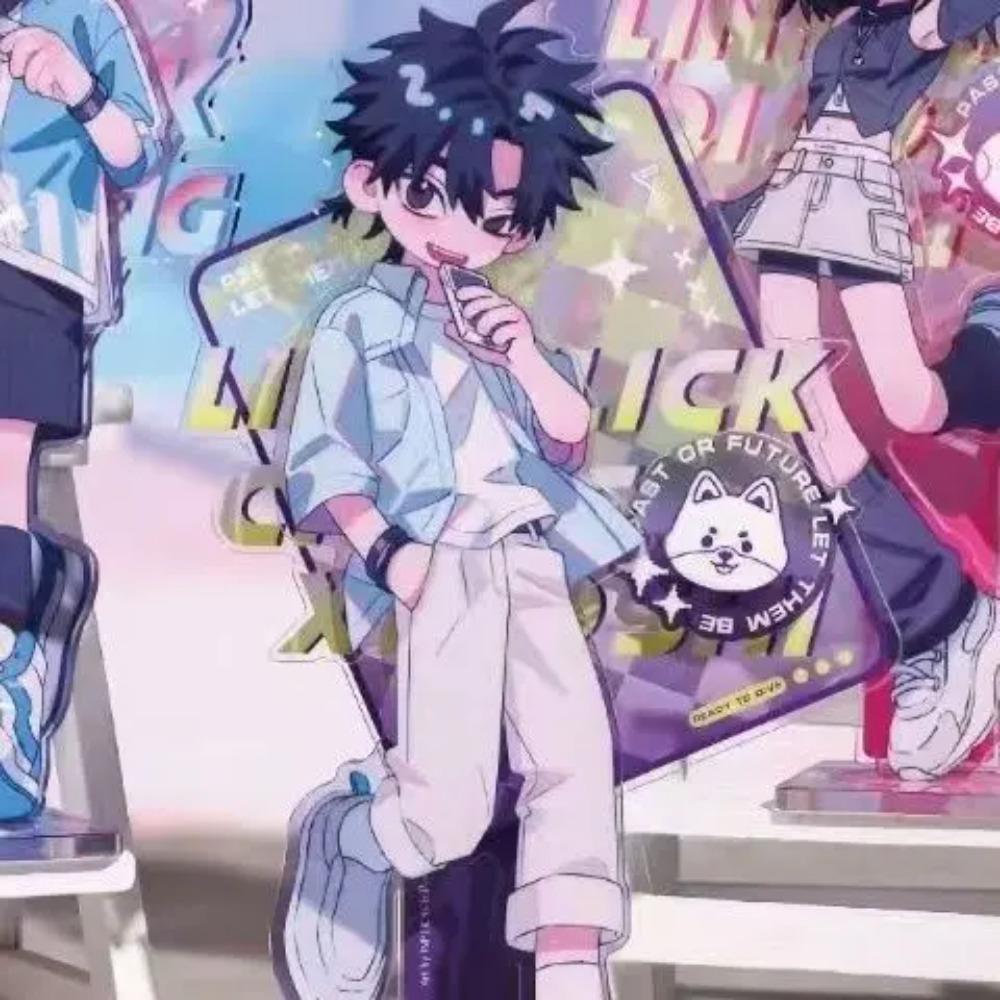 

Аніме Link Click Акрилова Фігурка Чарльз Лукас Підставка Дія Колекційна Іграшка Настільний Домашній Декор 10cm