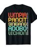 100_ LocalFilipino Philippine Food Lumpia Pancit Sinigang Adobo Lechon T-Shirt Casual Crew Neck, Printed Design, Short Sleeve, Digital Heat Transfer,