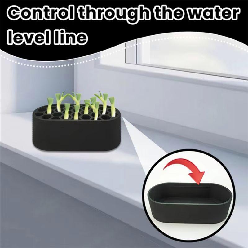 M-Modern-Scallion Planter Seedlingstarter Trays Regenerator System Growing Hydroponic For Lawn Gardening Indoor Home