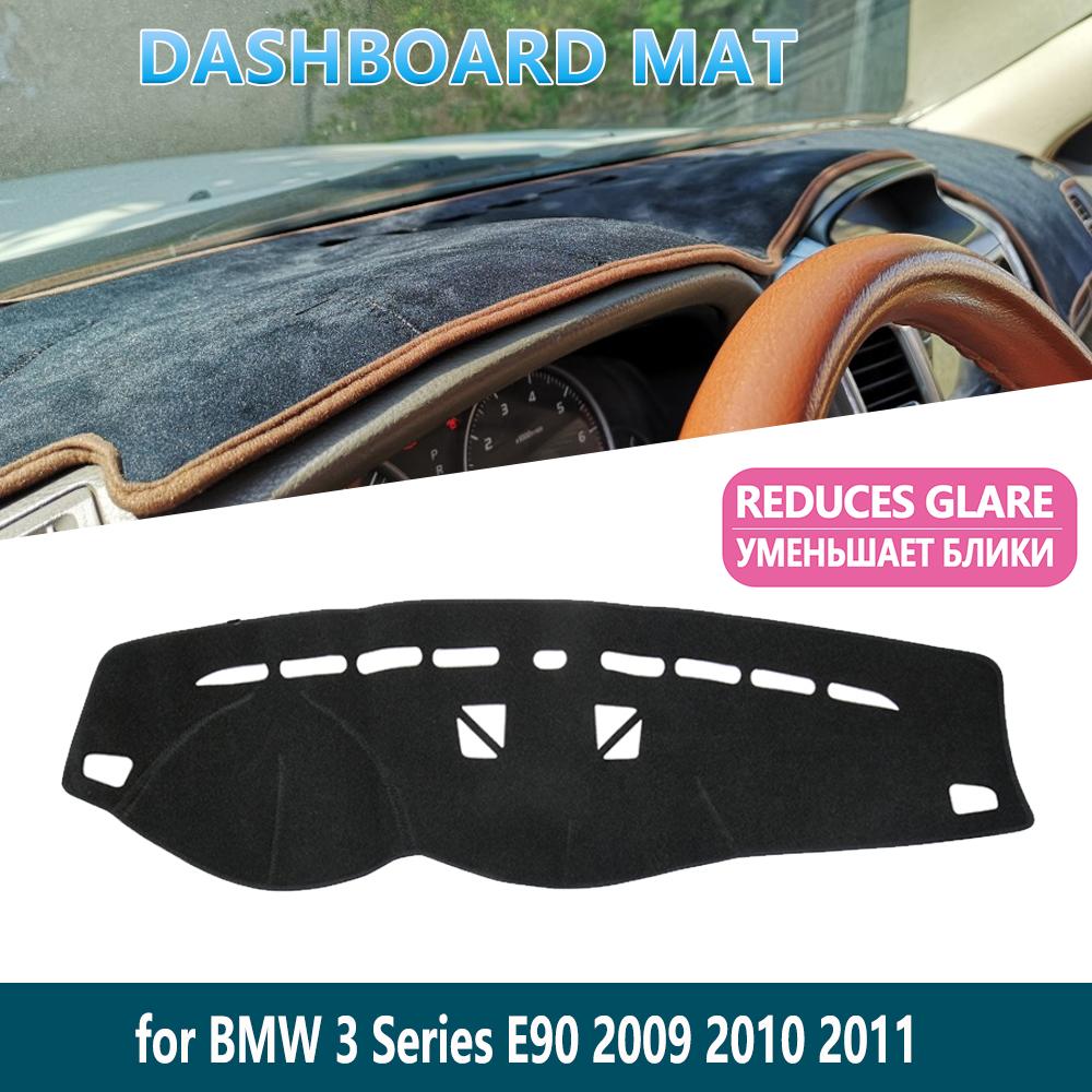 

для BMW 3 серии E90 2009 2010 2011 318i 320i 325i Коврик для приборной панели ЧехолКоврик для приборной панели Fit Внутренний солнцезащитный козырек Приборная панель автомобиля