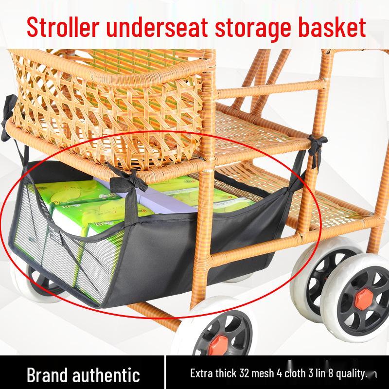 Universal Stroller Storage Basket for Umbrella Strollers and Pushchairs