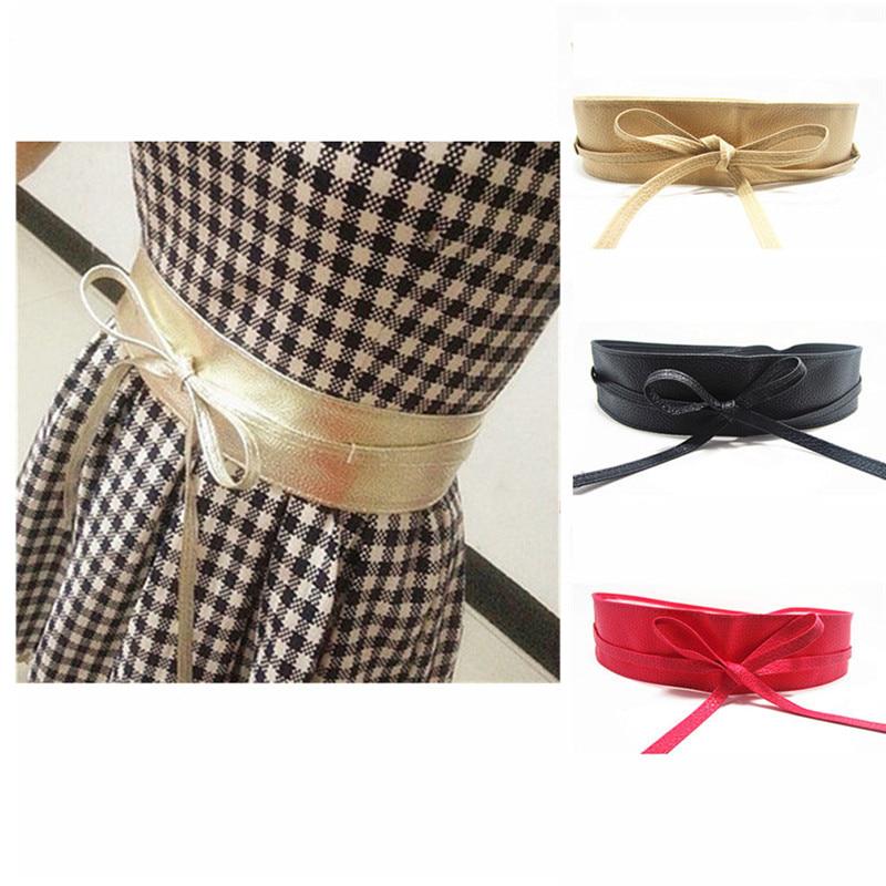 Simple Women's Belt Bow Tie Fashion Belts Beauty Accessories New Decoration