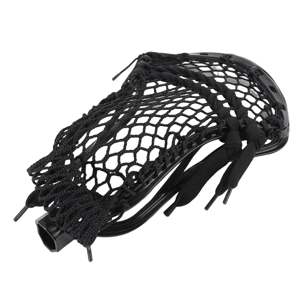 Lacrosse Schlägerkopf Trainingsausrüstung Nylon Bespannt Lacrosse Kopf Ersatz für Wettkampf Offens