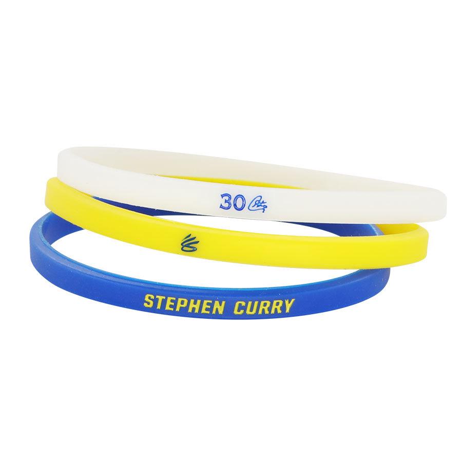 Custom NBA World Star Basketball Player Silicone Bracelet Three-Piece Set - Thin Style