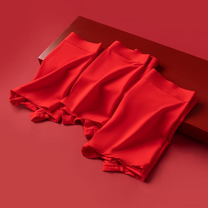 JEEP Men's Auspicious Red Modal Boxer Briefs