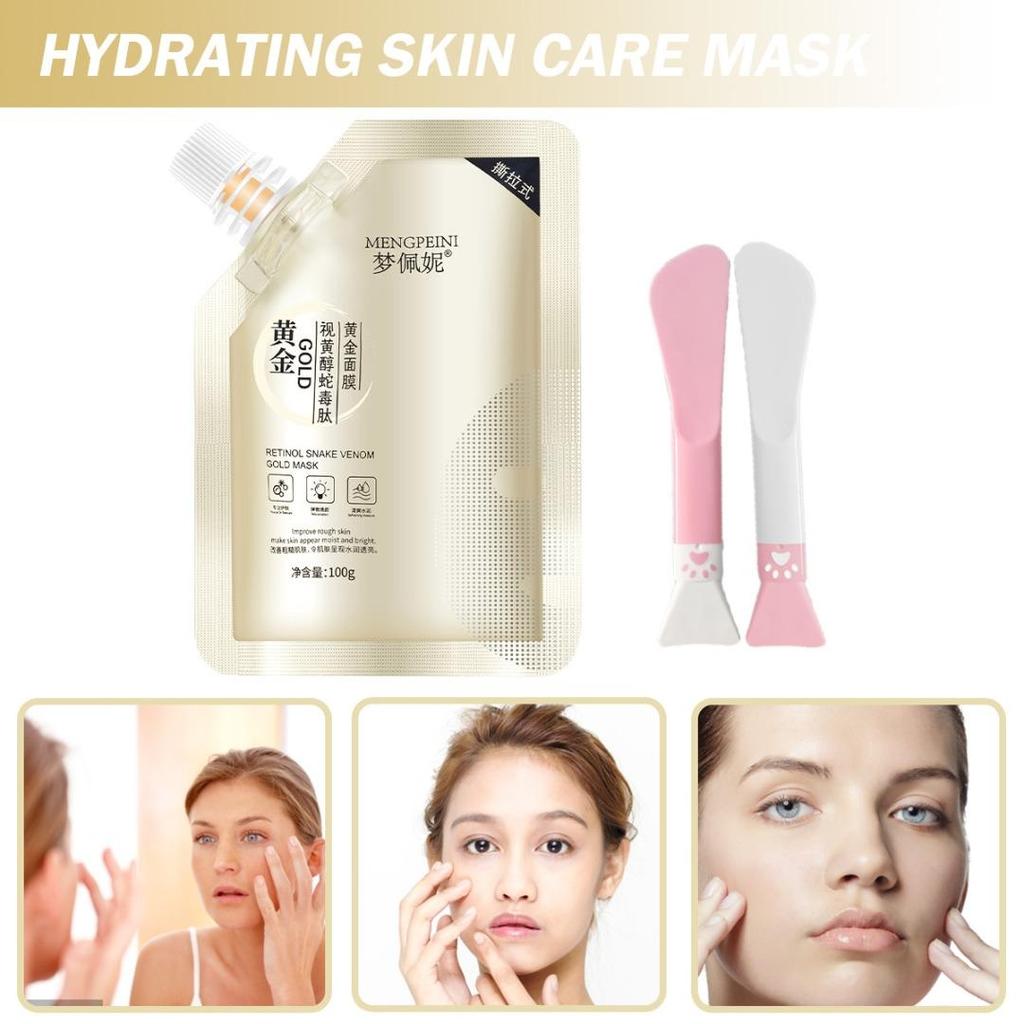 1 ks Retinolová maska s hadím jedem Hydratační omlazující peeling proti stárnutí