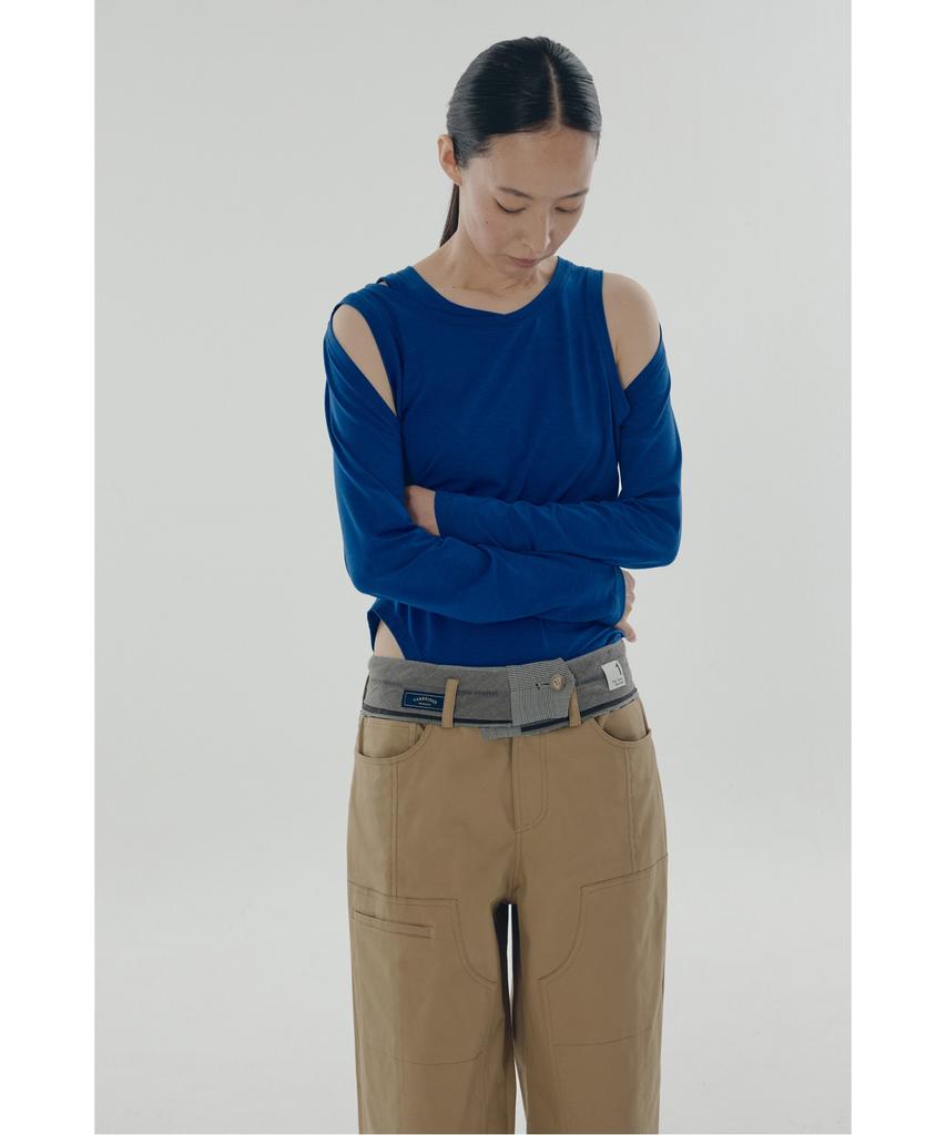 RECODE Waist Band Big Pocket Pants