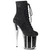Stivali Stiletto 20cm Stivaletti Bassi, Nuovi Stivali in Vernice, Stivali con Suola a Tacco Alto da Palcoscenico da Nightclub, Scarpe da Pole Dance YKC