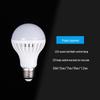 "Voice-Activated LED Motion Sensor Light Bulb, E27 Radar & Infrared for Stairs and Corridors"