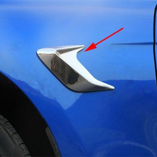 For Car Body Side Trim Parts Decoration Air Vent Inlet 2pc Accessories Universal