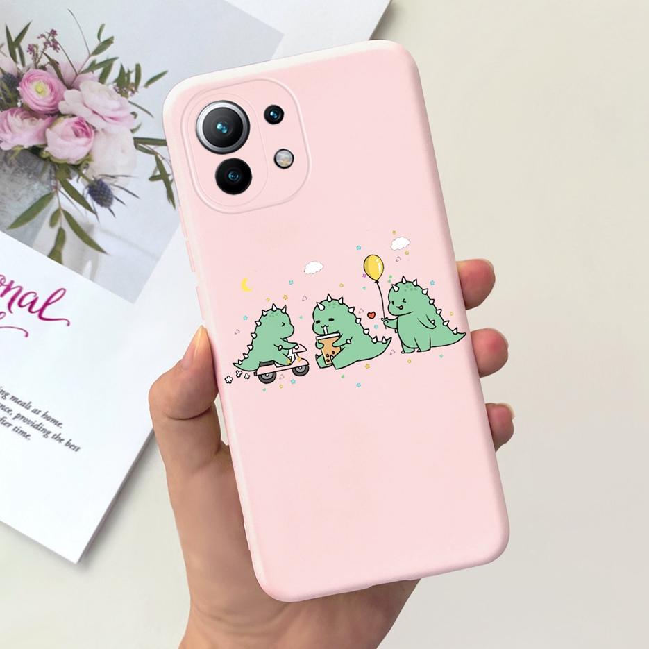 For Xiaomi Mi 11 Lite 5G Case Cute Fashion Painted Cover Soft TPU Phone Case For Xiaomi Mi 11 Pro Mi11 Lite 11Lite Fundas Bumper