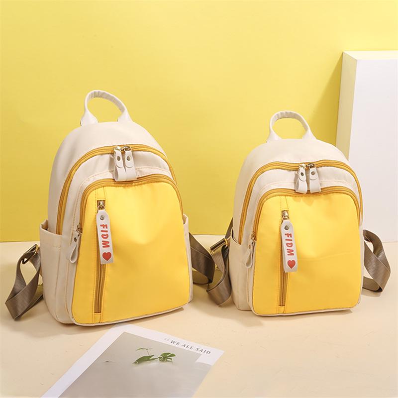 Small Women's Backpack 2025: Lightweight, Waterproof, Oxford Cloth for Girls - Perfect for Children's Outings & Study Tours.