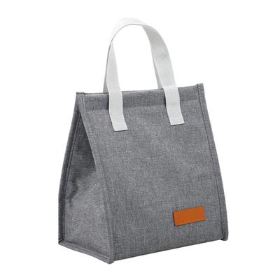 Insulated Lunch Bag Cationic Fabric Large Capacity Aluminum Foil Waterproof Lunch Cooler Organizer