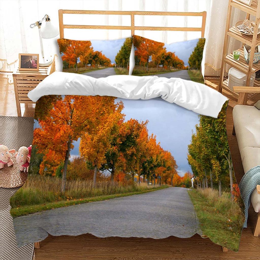 Pathway Duvet Cover Sets For Teens Adults Queen Quilt Covers Lightweight Down Bedroom Decor 2 Pillowcases 1 Duvet Cover No Quilt