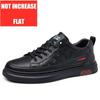 Fashion 2024 New Lente Heren Liftschoenen Heren Loafers Wit Zacht Lederen Mocassins Hoogte Verhoogd 5Cm Groter Schoenen Man Sneakers