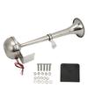 Loud Single Trumpet 328DB 12V 30W VXH1112MAR‑C Stainless Steel Universal Air Horn for Boats RVs Yachts