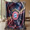 Bayern Munich Theme Blanket Soft Flannel Blanket Plush Throw Blanket Cozy Sofa Bed Blanket for Home Decor