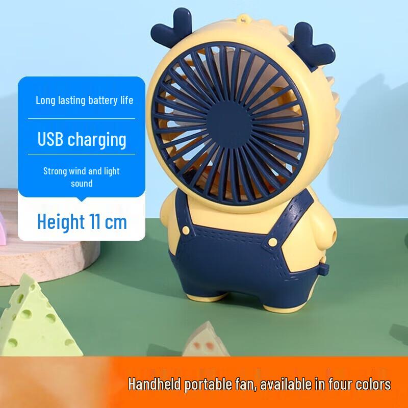 Портативный мини USB-вентилятор Aige с перезаряжаемой батареей