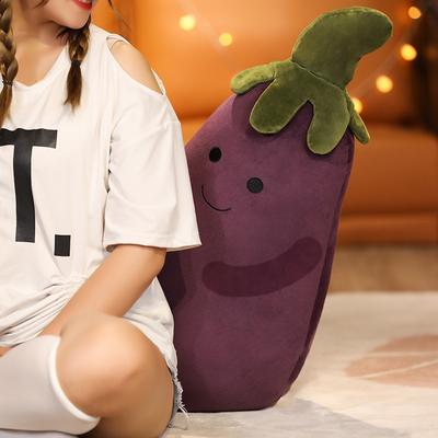 Mr. Eggplant Doll Doll Plush Toy Pillow Creative and Funny Three Fresh Doll Dolls