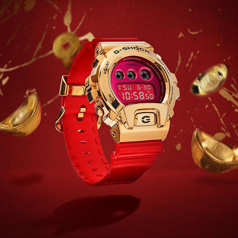 CASIO Men Full Metal Series Red Watch GM-6900CX-4PFN GM-6900CX-4PFN
