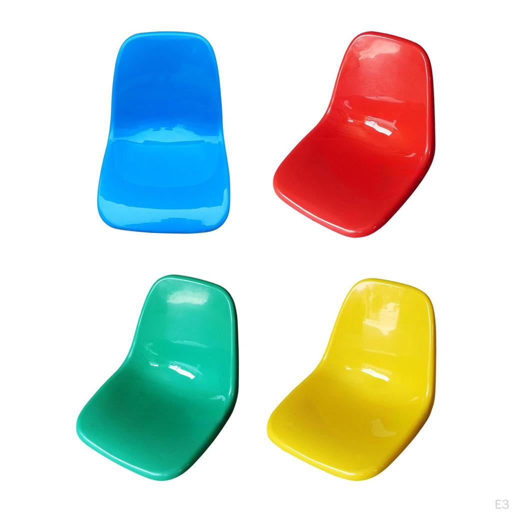 Molded Bucket Seat Plastic Cafes Easy to Install Replacement Restaurants Commercial Meal