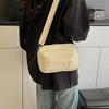 Casual Texture Niche Design Small Square Bag 2025 Spring New Fashionable Foreign Style Women's Simple Shoulder Crossbody Bag