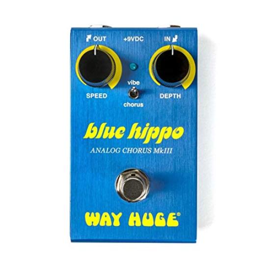 Аналоговая педаль эффектов хоруса Way Huge WM61 в серии Smalls Blue Hippo (Использовал)