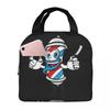 I'm A Barber Hairdresser Insulated Lunch Bag for Women Children Portable Food Boxes Thermal Lunch Box Tote