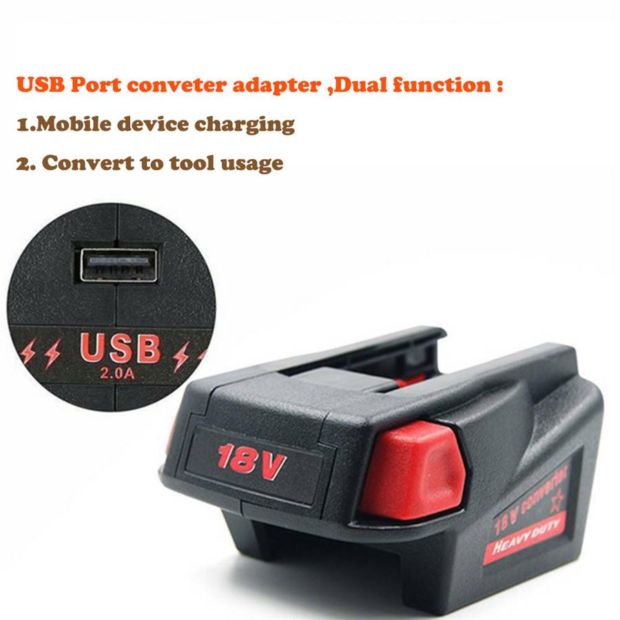 For Milwaukee M18 18-Volt Lithium-Ion Battery.