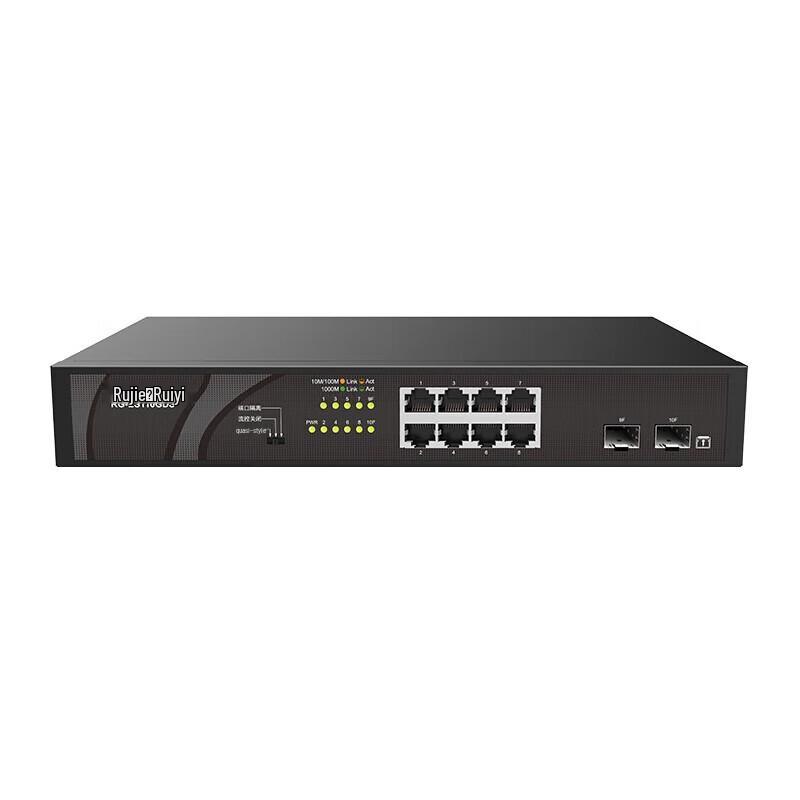 

Ruijie RG-ES110GDS V2 8-Port Gigabit Switch
