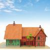 Giant Bean Bag Chairs Miniature Kit Studio Ghibli Series Howls Moving Castle Hatters Hat Shop 1 150 Scale Papercraft MK07-03