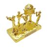 KX4B Ark Of The Covenant Replicas Statue Gold Plated With Ark Content Aaron Rod Decorative Sculptures For Home