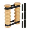 Rip Stick Upper Body Workout Equipment Adjustable Resistance Bands with Wooden Handles Home Gym Portable Arm Chest Exercise Muscle Building Equipment