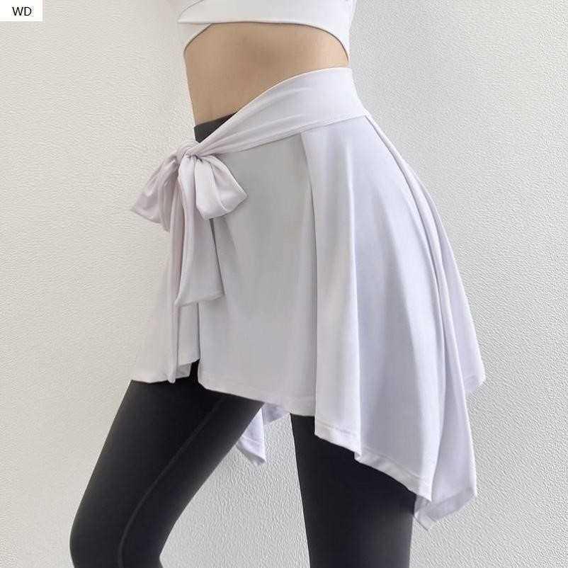 Women's Yoga Skirt with Hip-Cover and Anti-Exposure Design