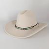 Fedora Cowboy Concho Hat for Men and Women Western Cowboy Las Vegas Nashville Party Hat Wide Brim Riding Hat Cowboy Hat