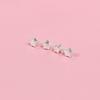 S925 Sterling Silver Five-Pointed Star Spacer Beads for DIY Jewelry and Bracelet Crafting
