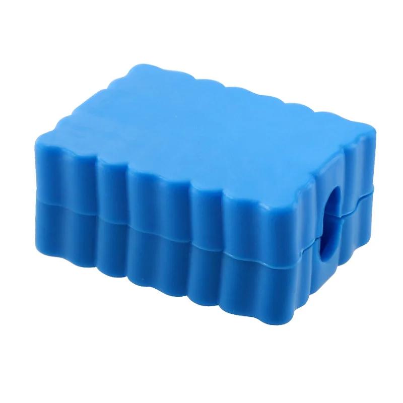 32 Holes Hex Shank Bit Holder Screwdriver Drill Organizer High Elasticity PVC Soft Rubber Box Batch Head Shank Storage Strip