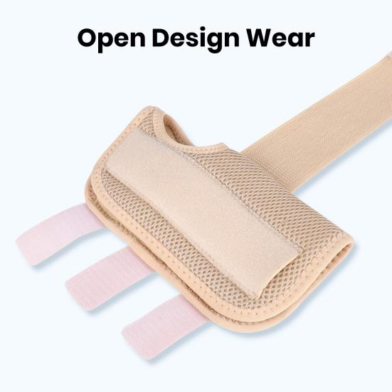 1 Par Karpaltunnelsyndrom Håndleddsstøtte for Artritt Seneskjedebetennelse Forstuving Håndskinne Beskyttelse Pustende Skinne Støtteortose for Skader Trening