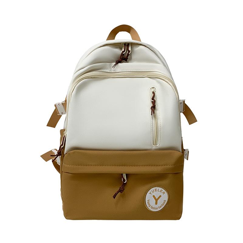 School bag girls primary school students 2025 new high school students junior high school students large capacity backpack single pack