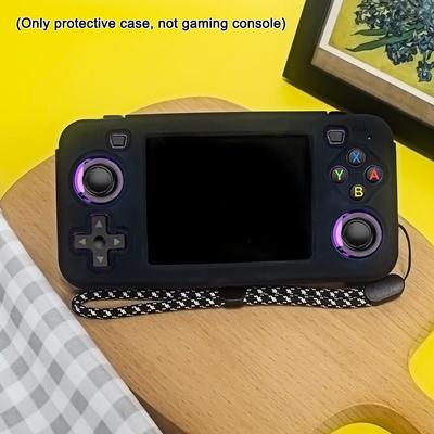 Portable Game Console Protective Case For R36H Silicone Case Anti-collision Anti-fall Storage Box with Lanyard Game Accessories