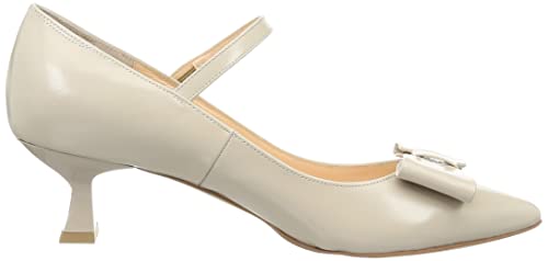 JILL STUART SHOE Women's Ribbon Motif One-Strap Pumps, Size 6493, LBG Glass, 23.0 Cm, E