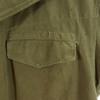 FRENCH ARMY 40s M47 1st Cotton Twill Military jacket khaki Men's Used