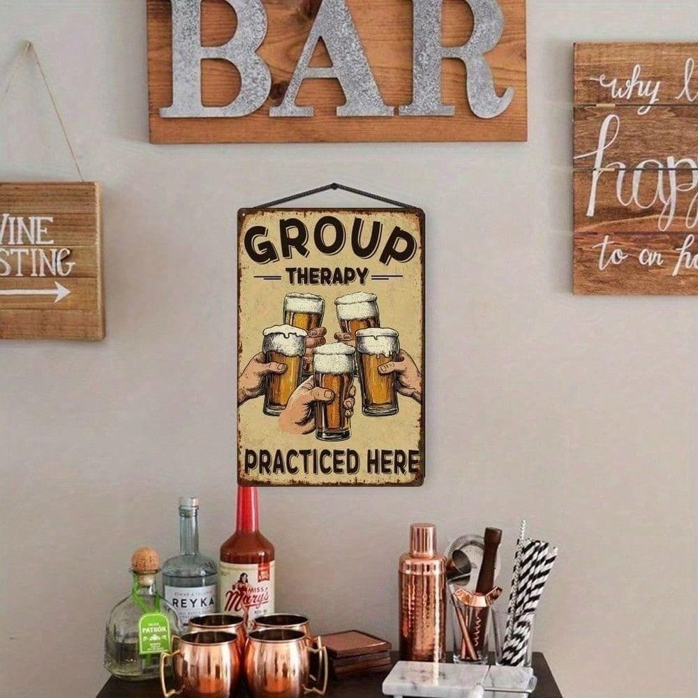 Vintage Metal Wall Art Hamsa Hand Retro Decor for Cafe Bar Home