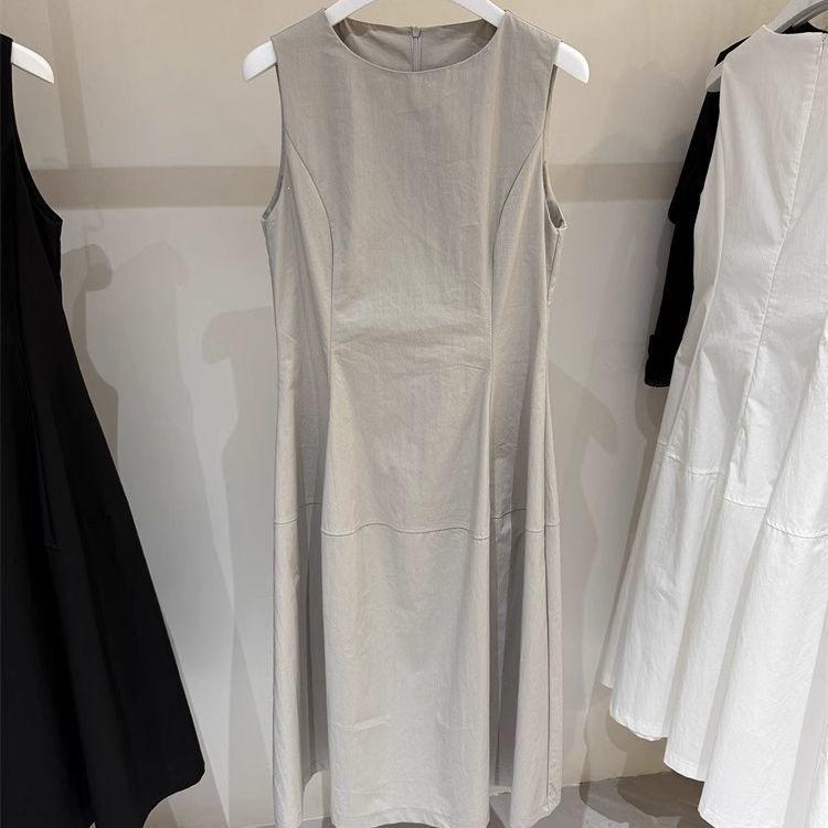 Bud White Petite Black Sleeveless Slimming Tank Dress - Summer 2026