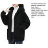 Sherpa Jacket for Women Zip Up Fuzzy Fleece Jacket Oversized Warm Fluffy Hooded Coat Winter Fall Casual Outerwear with Pockets