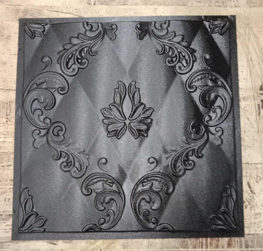 Plastic mold for the manufacture of 3d panel "Marshmalloy"(3D mold for decorative wall panels for gypsum and concrete) Wall decor.