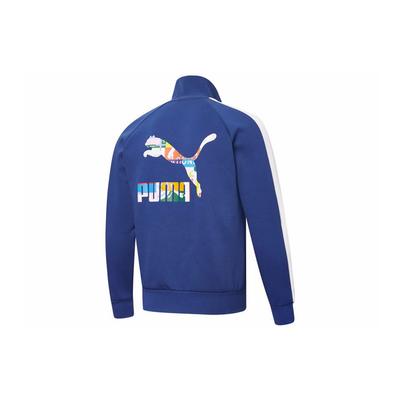 Casual Sports Stand Collar Knit Jacket Men Jackets Blue 531290-12